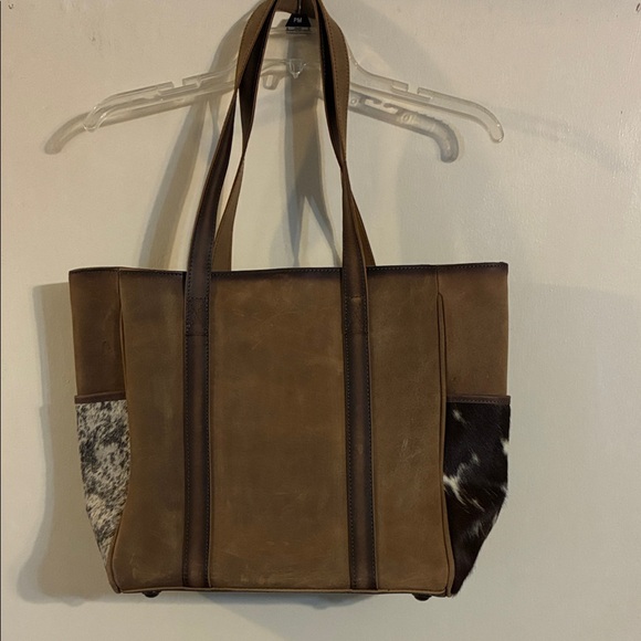 STS Ranchwear Cowhide Pattern Tote - Picture 3 of 3